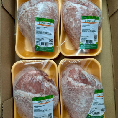 Голень индейки на кости монолит, упаковка 11 кг